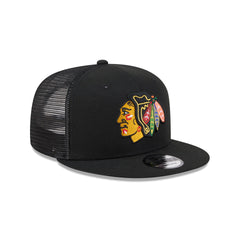 Chicago Blackhawks Team Tag 9FIFTY Trucker Hat