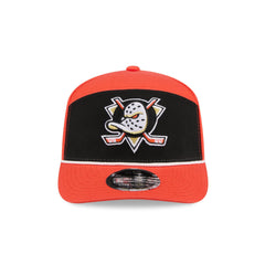 Anaheim Ducks Split Panel 9SEVENTY Stretch-Snap Hat