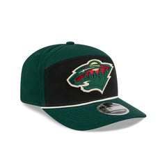 Minnesota Wild Split Panel 9SEVENTY Stretch-Snap Hat