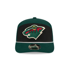 Minnesota Wild Split Panel 9SEVENTY Stretch-Snap Hat
