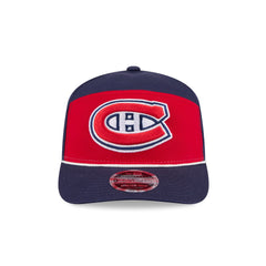 Montreal Canadiens Split Panel 9SEVENTY Stretch-Snap Hat