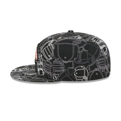 Chicago Blackhawks Cap Scramble 59FIFTY Fitted Hat