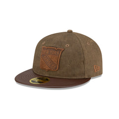 New York Rangers Utility Linen Retro Crown 59FIFTY Fitted Hat