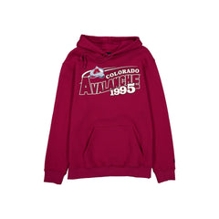 Colorado Avalanche Retro Red Hoodie