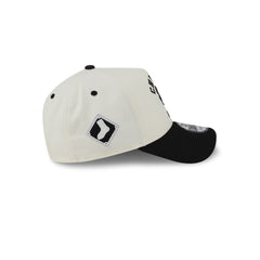 Chicago White Sox Chrome White Arched 9FORTY A-Frame Snapback Hat