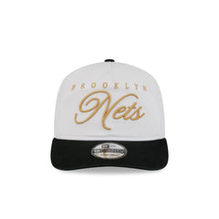 Brooklyn Nets Gold Scripted 19TWENTY Adjustable Hat