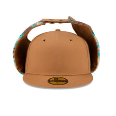 New Era Cap Canvas Light Bronze Dog Ear 59FIFTY Fitted Hat