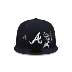 Atlanta Braves Bugs Bunny Swing 59FIFTY Fitted Hat