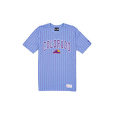 Colorado Rockies 2026 City Connect Pinstripe T-Shirt