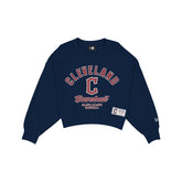 Cleveland Guardians 2026 City Connect Women's Cropped Crewneck
