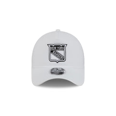 New York Rangers White 9FORTY APEX Snapback Hat
