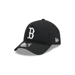 Boston Red Sox Black 9FORTY APEX Snapback Hat