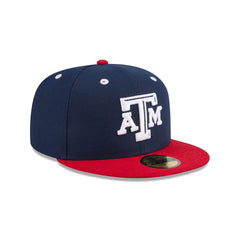 New Era x adidas Texas A&M Aggies Navy 59FIFTY Fitted Hat
