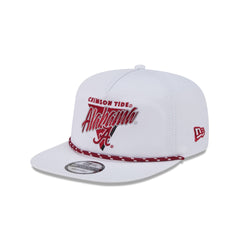 Alabama Crimson Tide Collegiate White 19TWENTY Snapback Hat