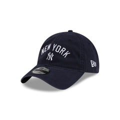 New York Yankees Stack Script 9TWENTY Adjustable Hat
