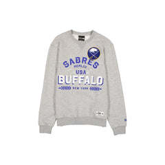 Buffalo Sabres Laurel Heather Gray Crewneck