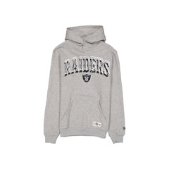 Las Vegas Raiders Heather Gray Varsity Hoodie