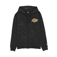 Los Angeles Lakers Washed Graphic Full-Zip Hoodie