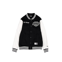 Los Angeles Kings Black & White Varsity Jacket