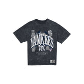 New York Yankees Women's Throwback Oversized Washed T-Shirt