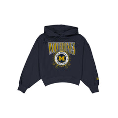 Michigan Wolverines Women's Boxy Laurel Hoodie