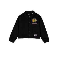 Chicago Blackhawks Women's Cropped Wool Jacket