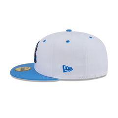 Durham Bulls Theme Night White 59FIFTY Fitted Hat