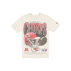 Kansas City Chiefs Sport Classics Distressed Print Chrome T-Shirt