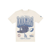 Los Angeles Dodgers Sport Classics Distressed Print Chrome T-Shirt