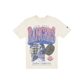 New York Rangers Sport Classics Distressed Print Chrome T-Shirt