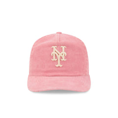 New York Mets Pink Washed Corduroy 19TWENTY Adjustable Hat