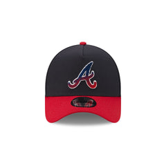 Atlanta Braves Fade Logo 9FORTY A-Frame Snapback Hat
