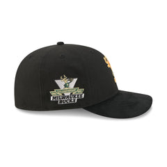 Milwaukee Bucks Hardwood Classics Side Patch 9FIFTY Snapback Hat