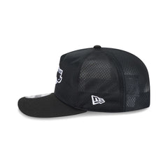 Los Angeles Lakers Black & White Mesh 19TWENTY Trucker Hat