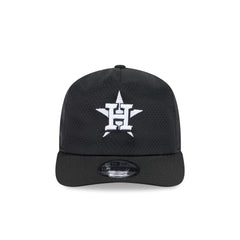 Houston Astros Black & White Mesh 19TWENTY Trucker Hat