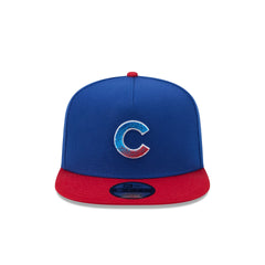 Chicago Cubs Fade Logo 9FIFTY A-Frame Snapback Hat