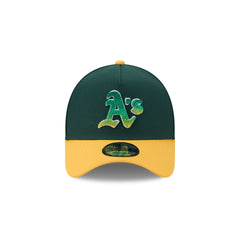 Athletics Fade Logo 9FORTY A-Frame Snapback Hat
