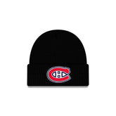 Montreal Canadiens Black Cuff Knit Beanie Hat