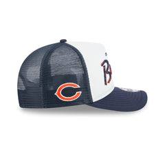 Chicago Bears Fade Script 9FIFTY A-Frame Trucker Hat