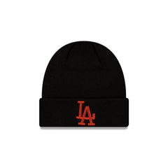 Los Angeles Dodgers League Essential Orange Logo Beanie Hat