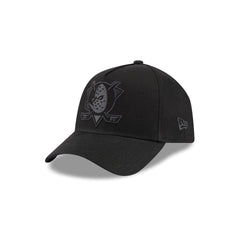 Anaheim Ducks Waxed Canvas Black 59FORTY A-Frame Fitted Hat
