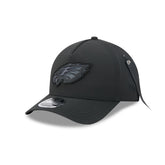 Alpha Industries x Philadelphia Eagles Nylon Black 9FORTY M-Crown A-Frame Snapback Hat