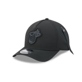 Alpha Industries x Miami Heat Nylon Black 9FORTY M-Crown A-Frame Snapback Hat