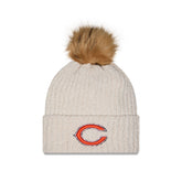 Chicago Bears Women's Sandy Linen Pom Knit Hat