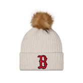 Boston Red Sox Women's Sandy Linen Pom Knit Hat
