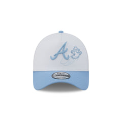 Atlanta Braves Chrome Ghost 9FORTY A-Frame Snapback Hat