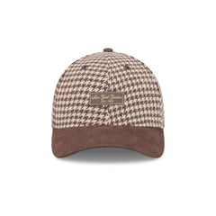 New York Yankees Brown Houndstooth Women's 9FORTY M-Crown Adjustable Hat