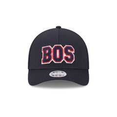 Boston Red Sox Scoreboard Women's 9FORTY M-Crown A-Frame Trucker Hat