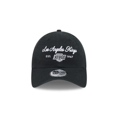 Los Angeles Kings Script Wordmark Casual Classic Adjustable Hat