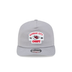 Kansas City Chiefs Felt Patch Gray 19TWENTY Snapback Hat